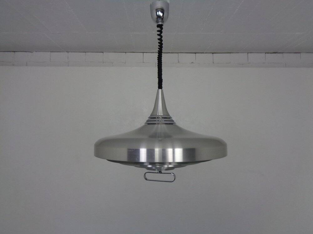 Large Danish Adjustable Ceiling Lamp, 1960s