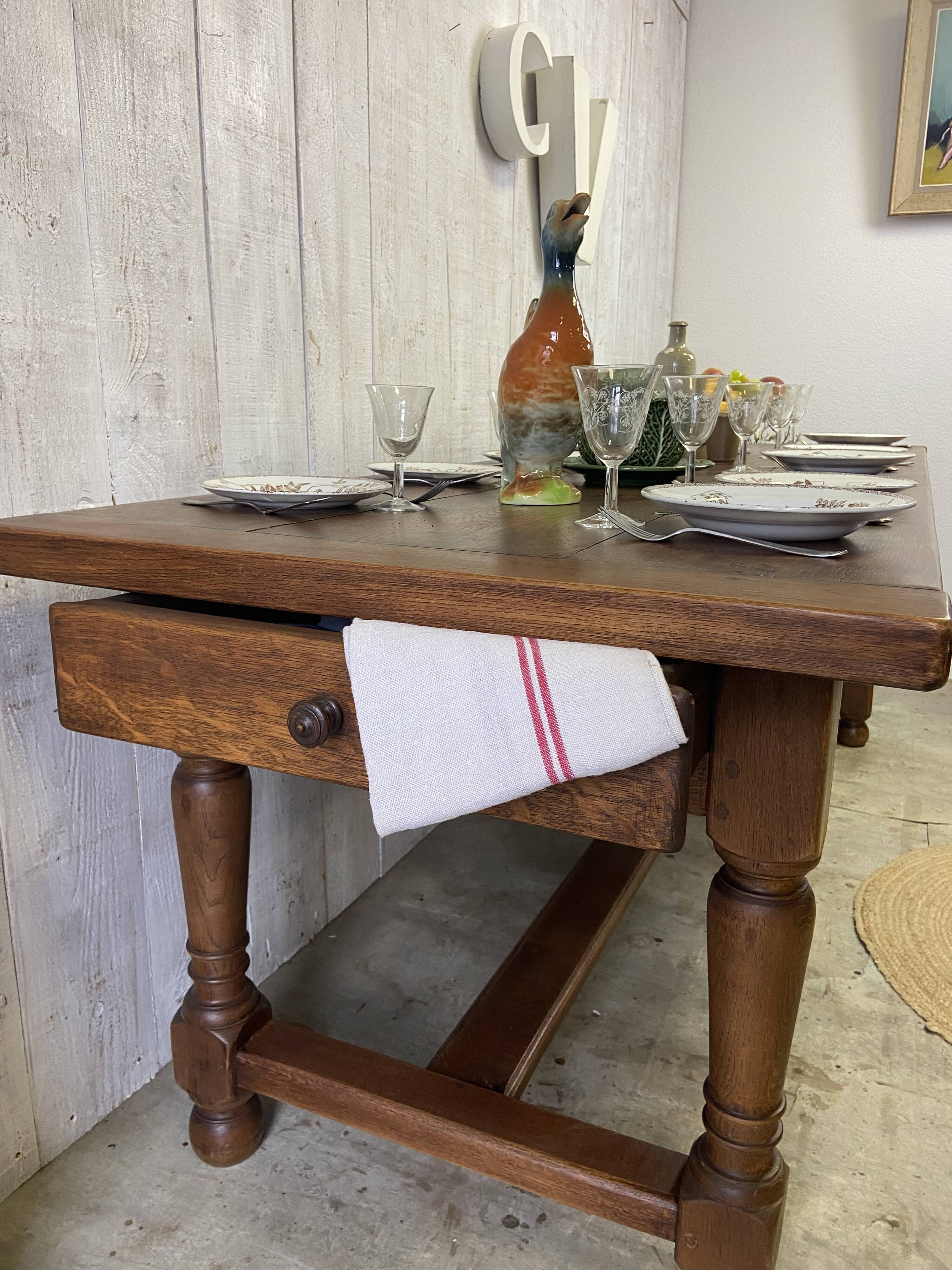 Farm table 220cm
