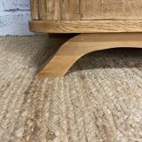 Art Deco oak wardrobe