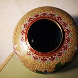 Chinese cloisonné vase email
