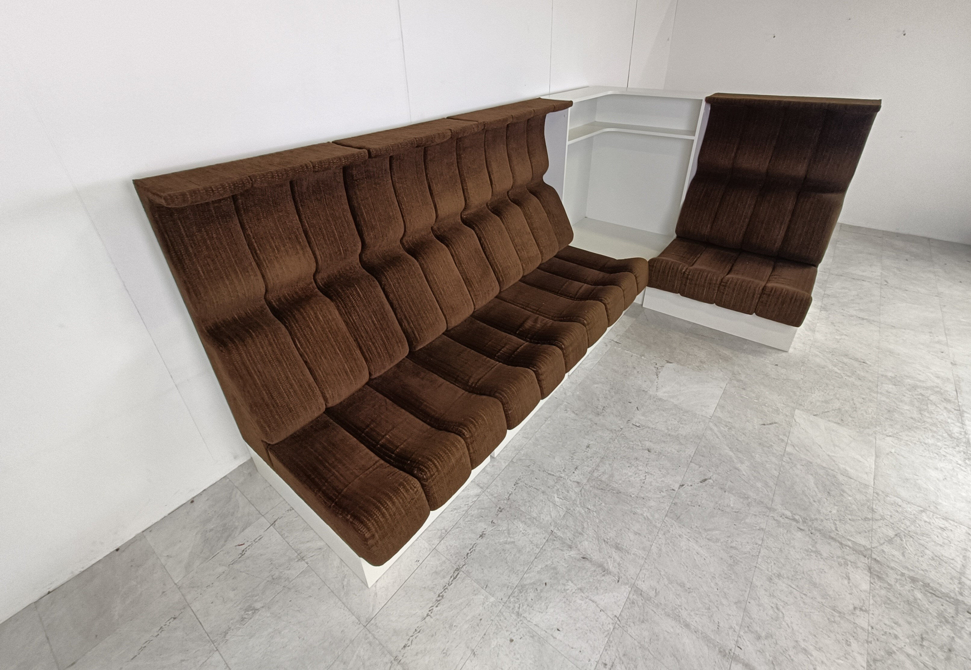 Space age sofa by Interlübke, 1970s