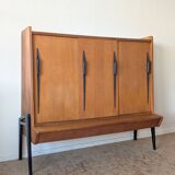 High oak sideboard by Gérard Guermonprez, 1950s/1960s
