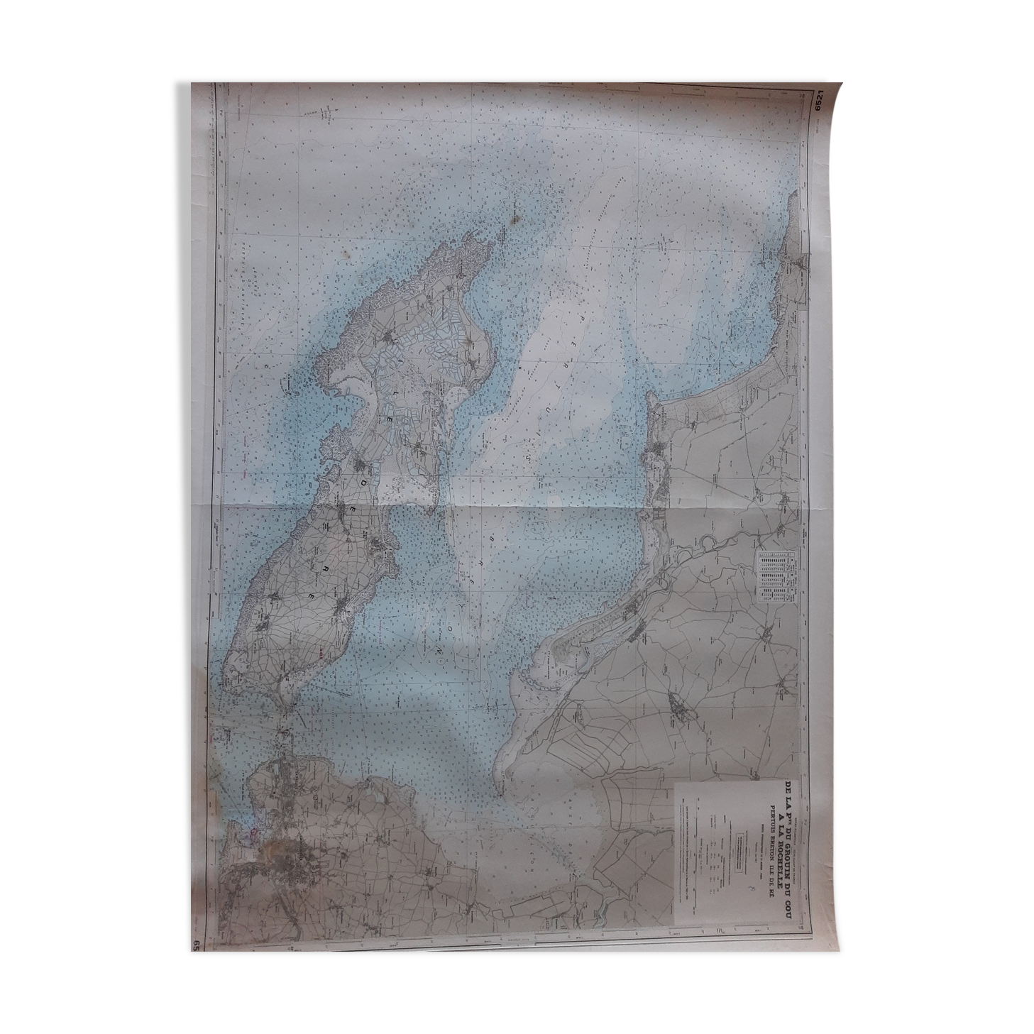 Nautical chart Ile de Ré