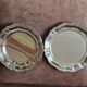 Lot de 2 plats inox  Jean Couzon