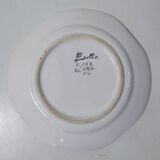 Henriot Quimper assiette à hors d'oeuvre