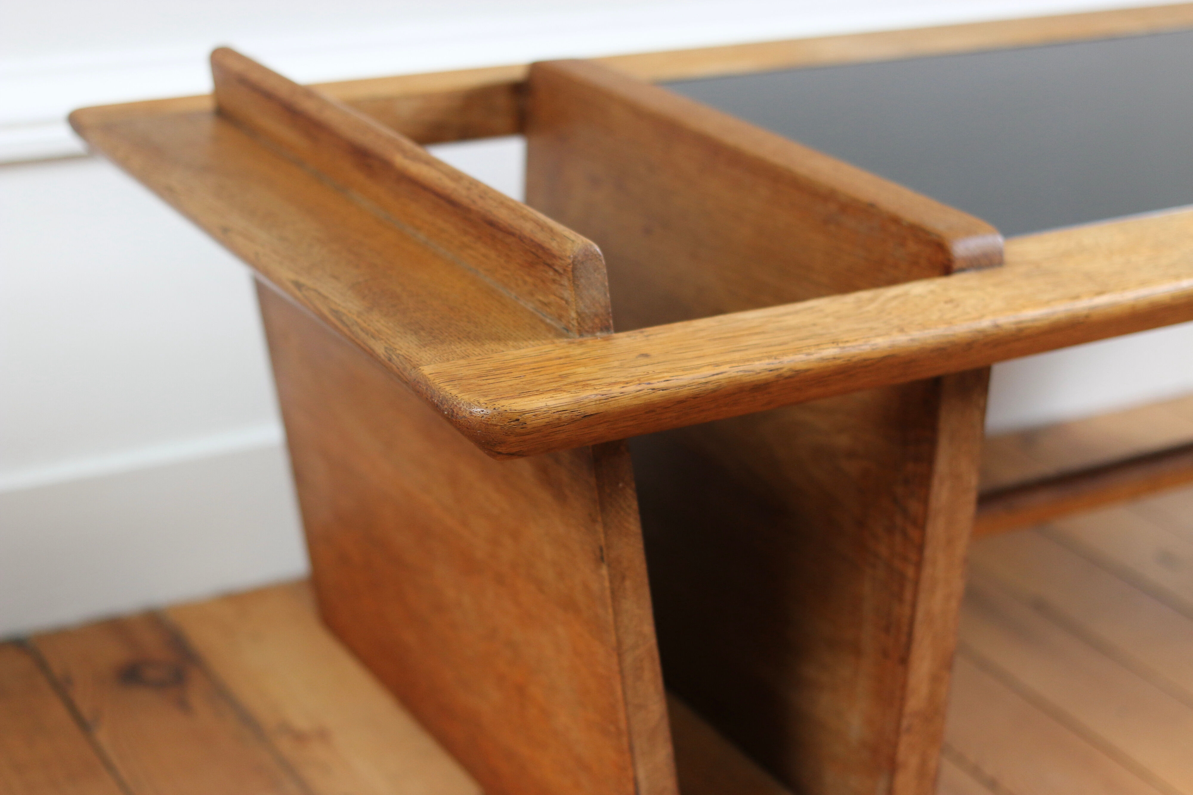Table basse vintage 1950 Guillerme et Chambron "Votre Maison"