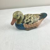 Ceramic duck figurine