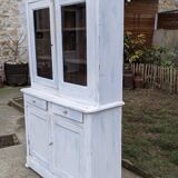 Old buffet two glass bodies