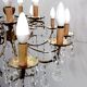 Lustre en cristal, milieu XXe