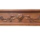 Bureau en noyer art-deco 1 tiroir