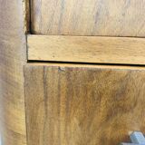 Art Deco bedside table, wood, end table