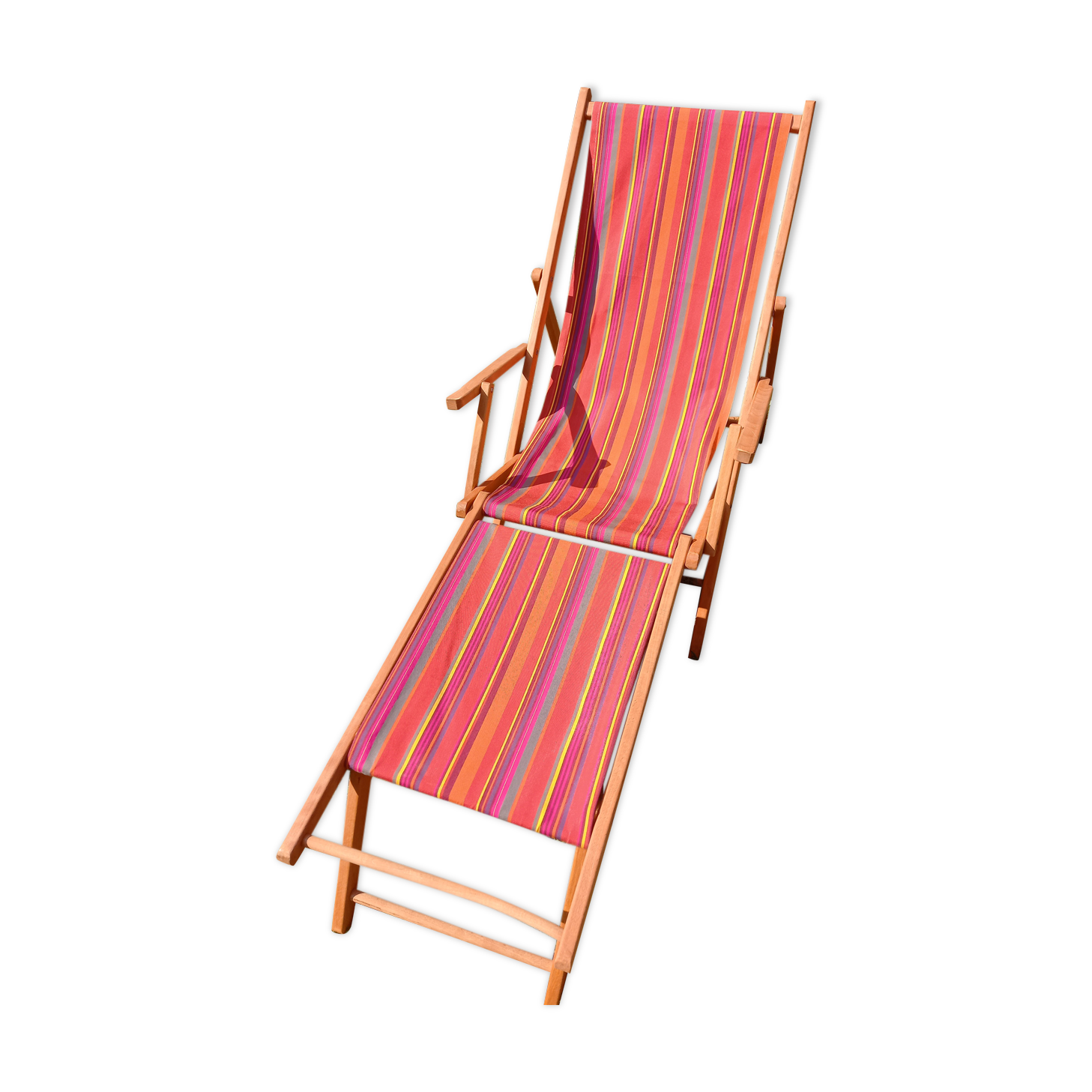 Restored deckchair
