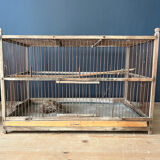 Wooden bird cage