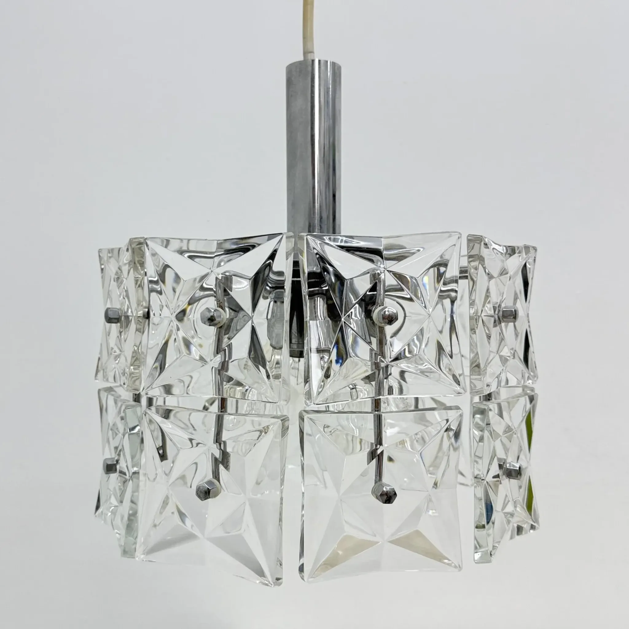 Mid-century design Kinkeldey hanging lamp, 1970s