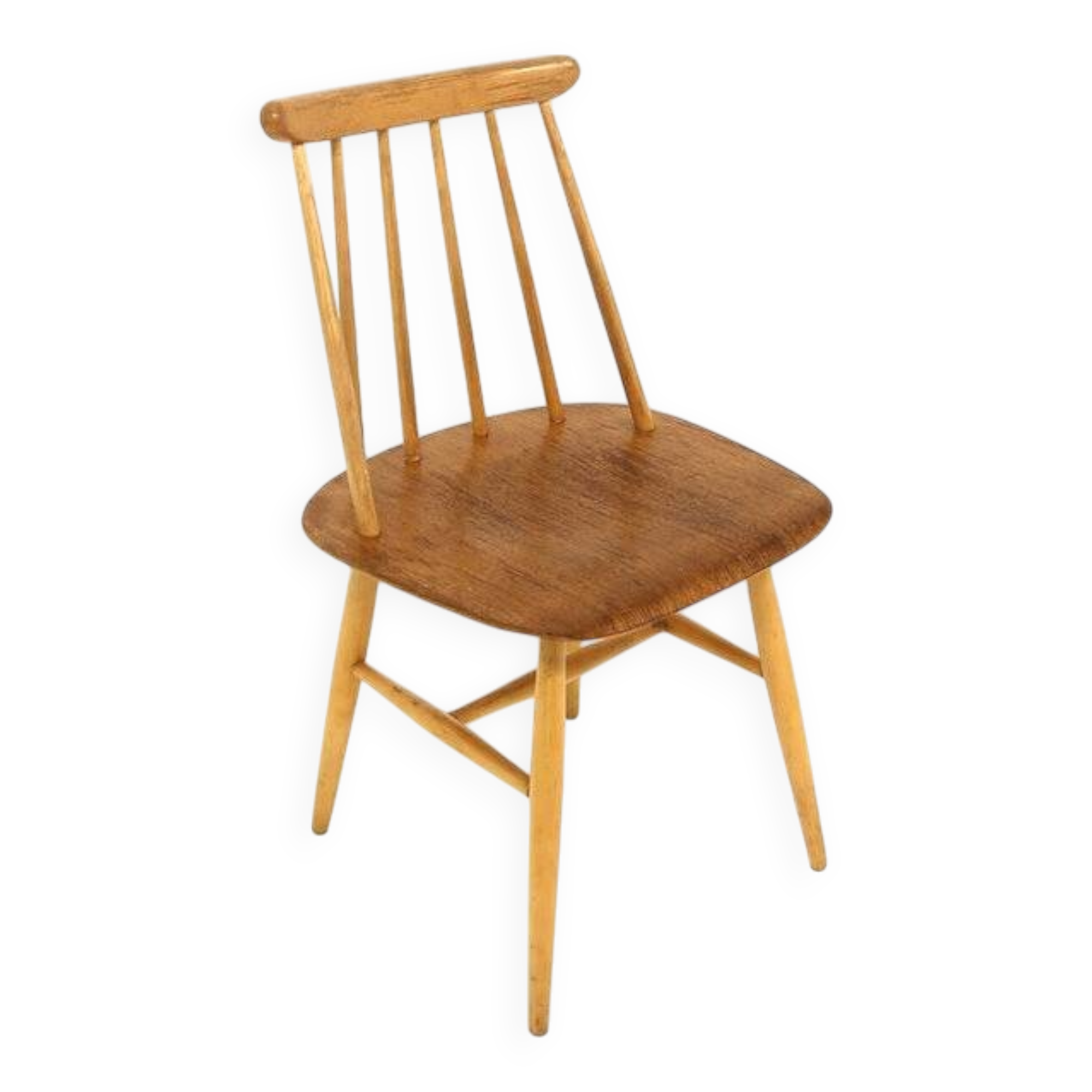 Scandinavian Fanett "pinnstol" chair by Ilmari Tapiovaara, Sweden, 1960