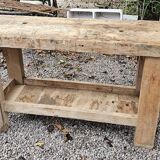 beech cabinetmaker's workbench