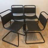 Set de 4 chaises B33 Marcel Breuer vintage