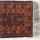 Small oriental wool rug - 80 x 46cm