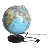 Mappemonde globe lumineux.