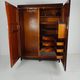 Beautiful English Art Deco 1920s Compactom Ltd Gentleman's Wardrobe