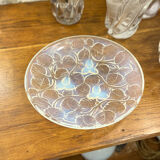 Opalescent glass cup "Les noisettes" Art Deco, André Delatte