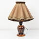 Art deco table ceramic lamp, 1930´s