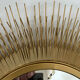 Witch's eye mirror in metal 58cm