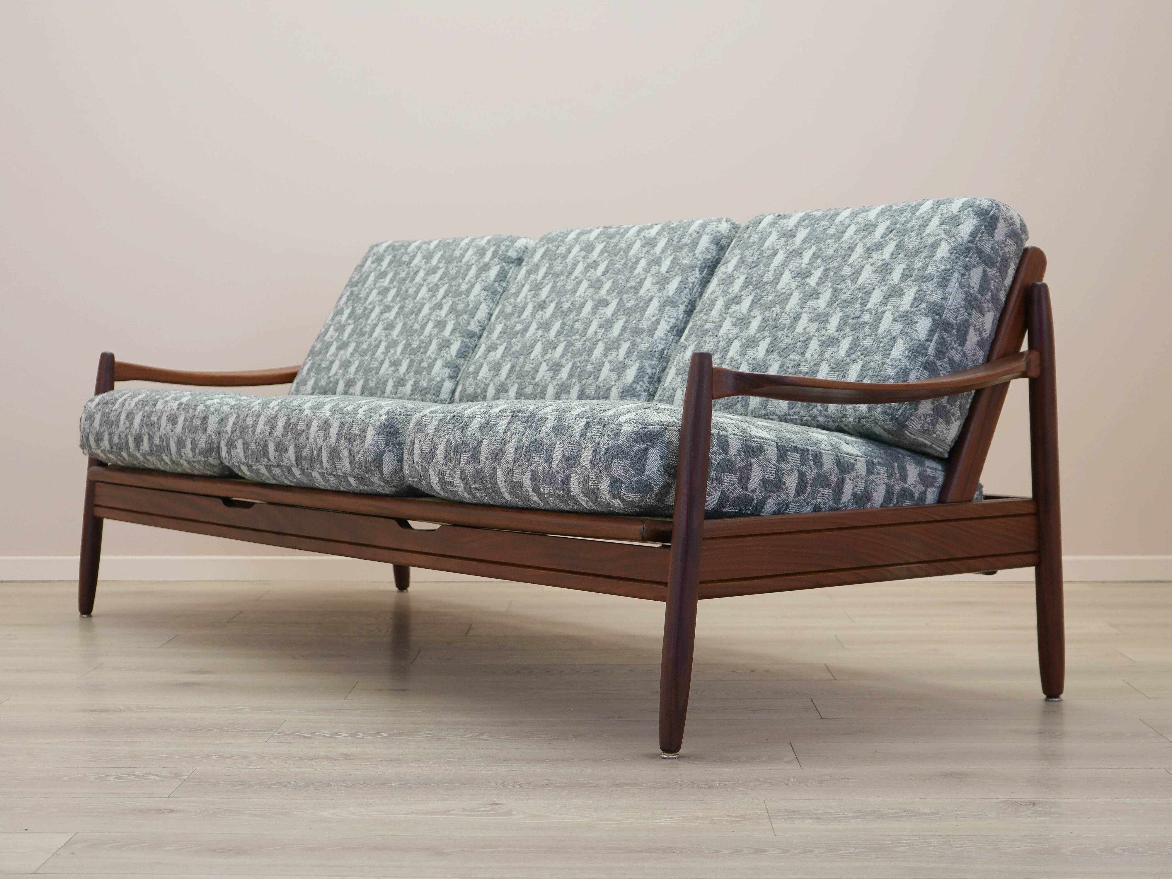Teak sofa, Danish design, 1970s, made in Denmark