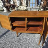 Vintage 4-door sideboard from the 60s in oak