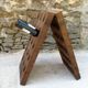 Oak Antique rustic wine bottle champagne bottle  rack for 30 bottles