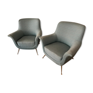 paire de fauteuils italiens,