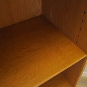 Ash wood bookcase, Danish design, 1960s, designer: Børge Mogensen