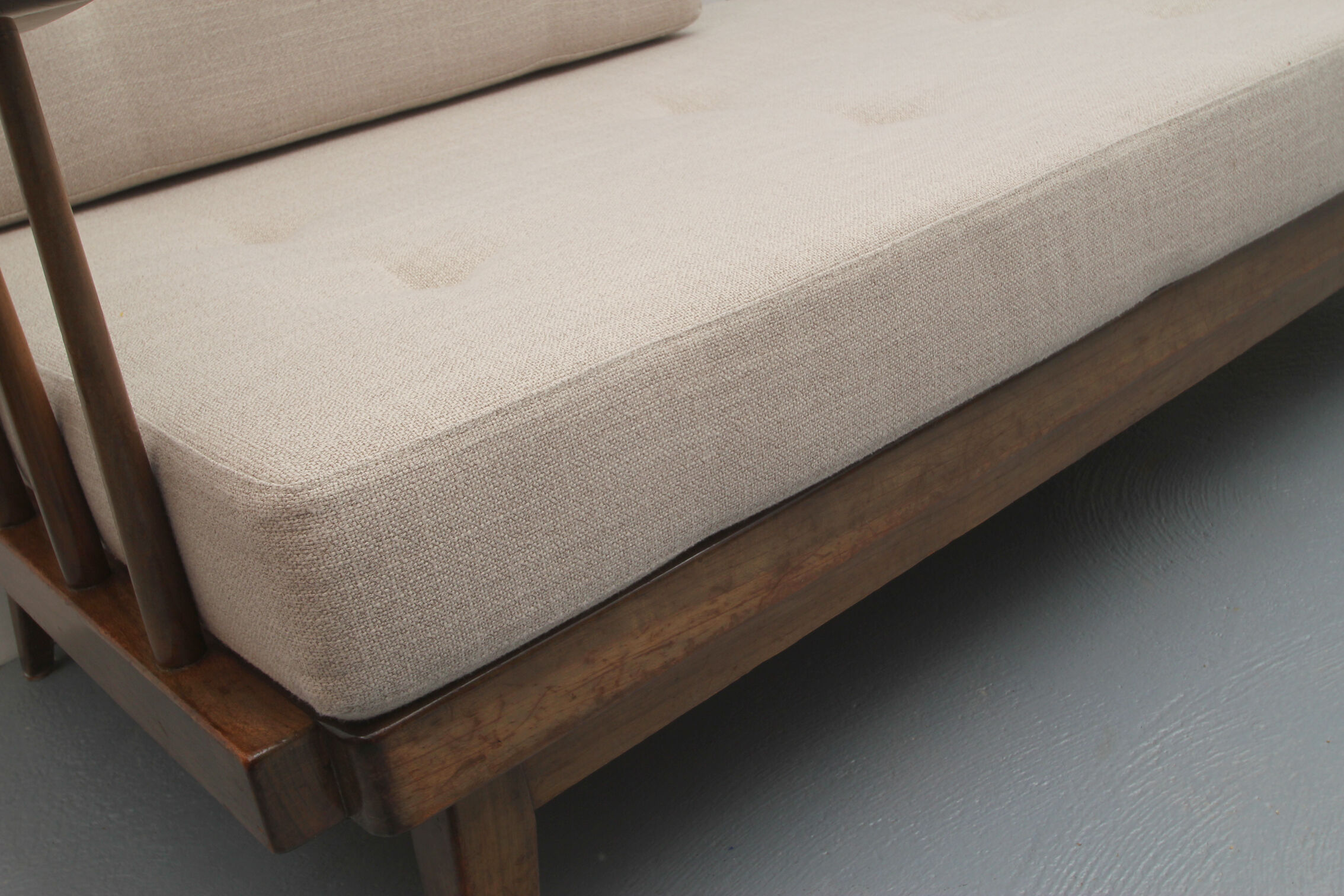 1950s daybed in beige, Wilhelm Knoll