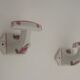 Pair of coat hooks old brothers Chapus limoges