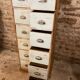 12-drawer cabinet