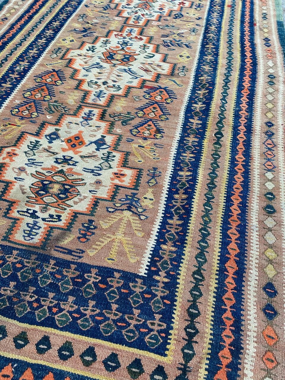 Persian Kilim Senneh corridor 119x502 cm