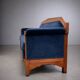 Sofa Art Déco École d'Amsterdam, années 1930
