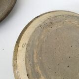 2 plates made of Tiffoche pyrity sandstone