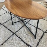 Vintage oval coffee table