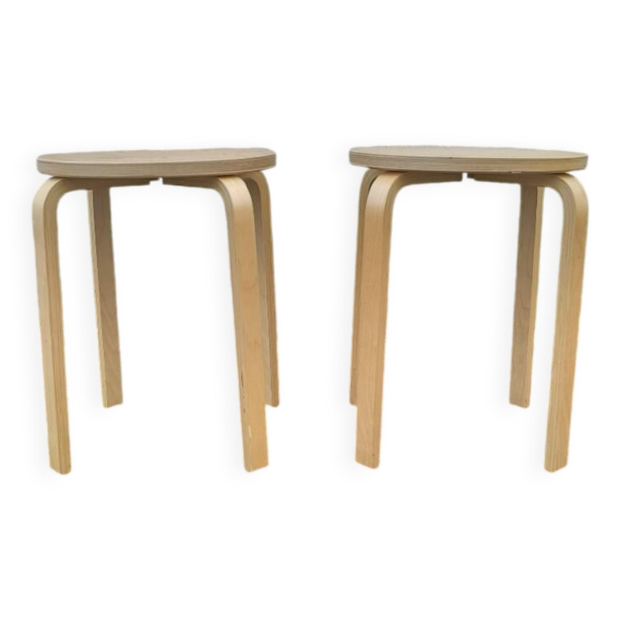 Paire de tabouret Frosta 1990