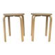 Paire de tabouret Frosta 1990