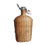 Pilgrim's gourd covered with wicker