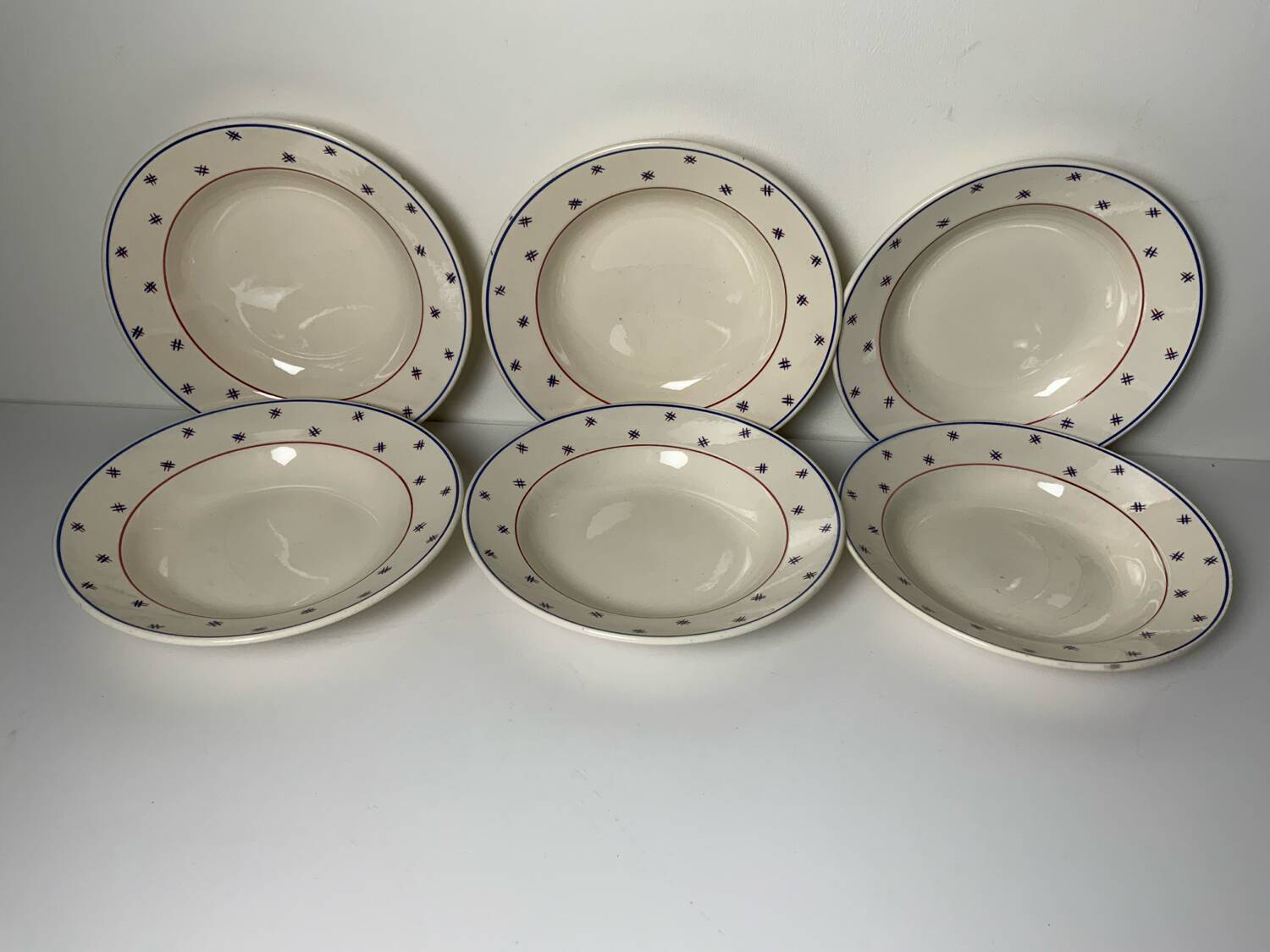 Iron earth soup plates