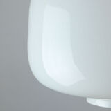 Mid-century opaline pendant lamp