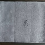Tablecloth 67 x 80 monogram CP