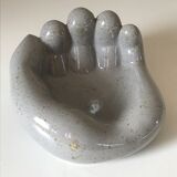 Ceramic hand vintage design 80 years