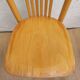 4 light wood bistro chairs