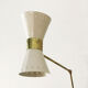 Italian sconce articulated wall diabolo design 50s