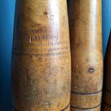 Old wooden keels 19th century French countryside