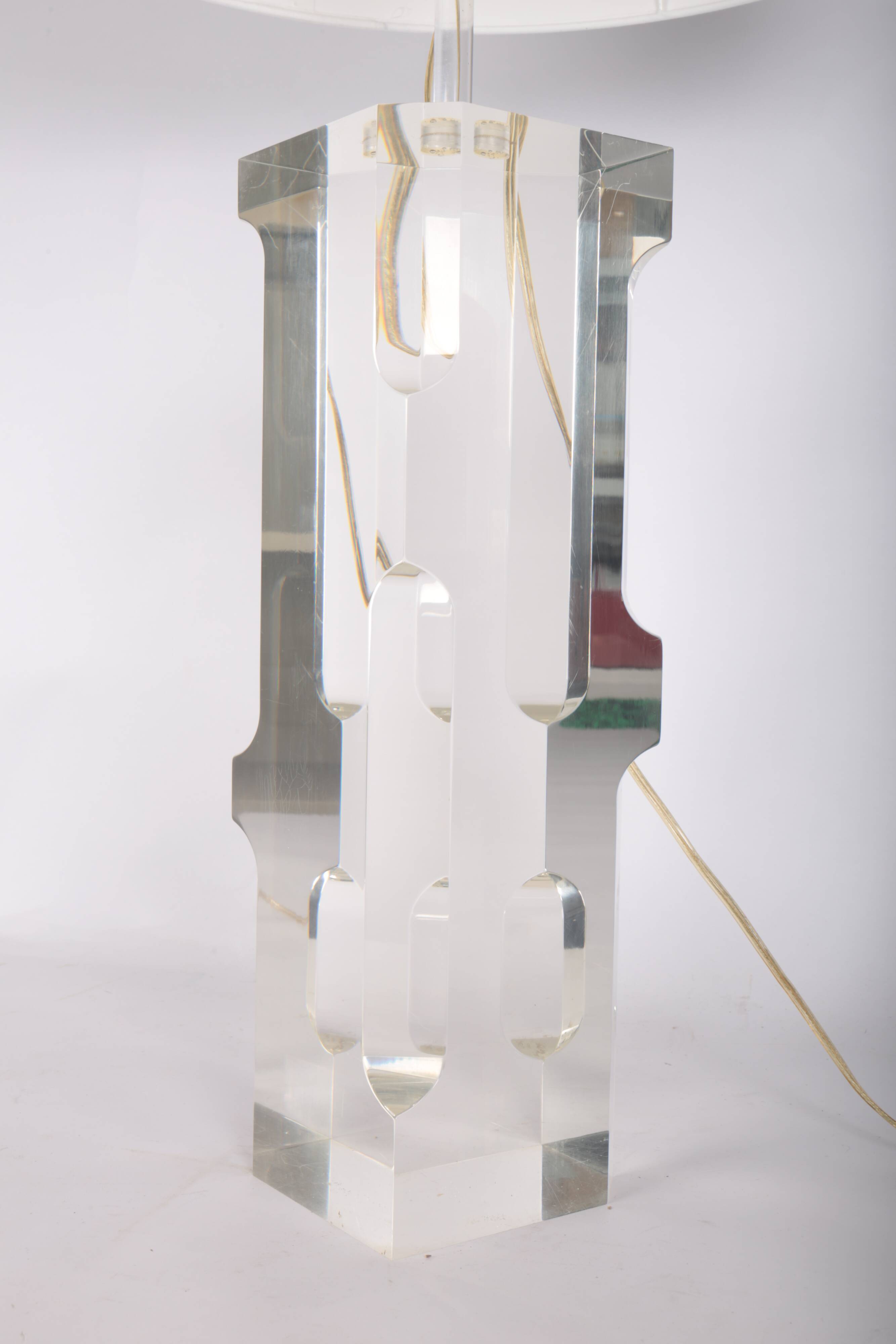 Large sculptural lamp attributed to Alessio Tasca, Italy circa 1970